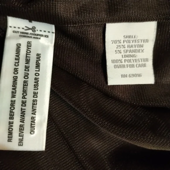 Elegant Evening Dress by Relativity NWOT 10 - Picture 6 of 6